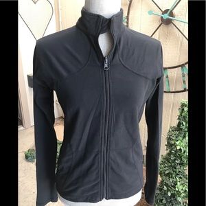 Lulu Lemon Black zip up jacket